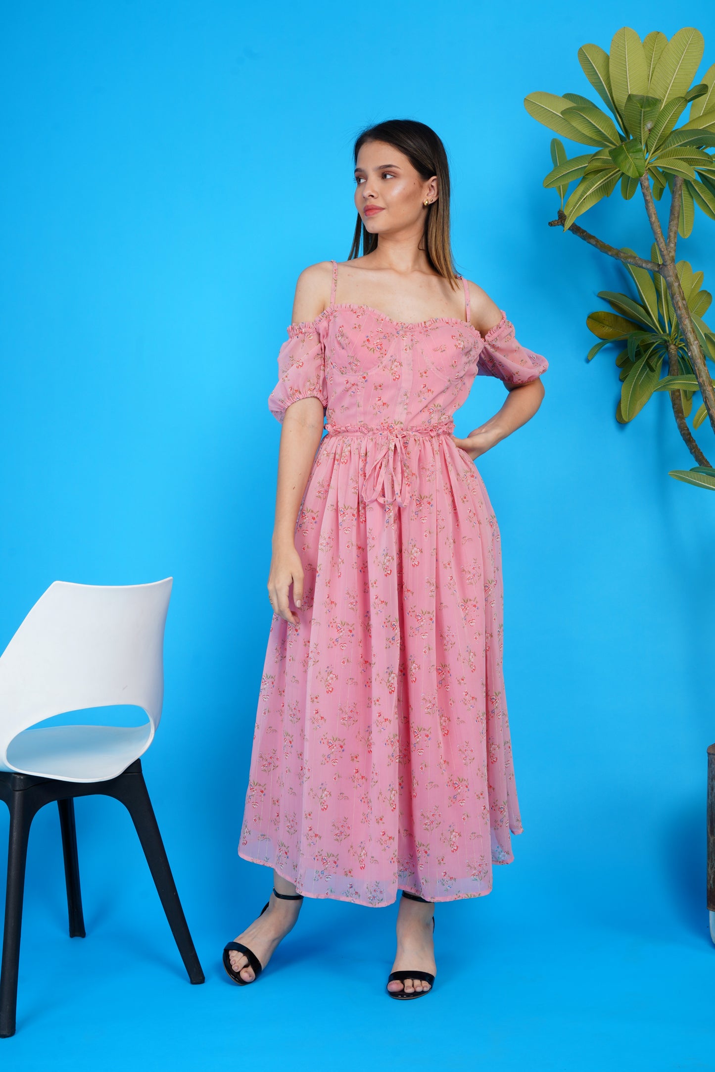 Rosaline Blossom Whisper Maxi Dress