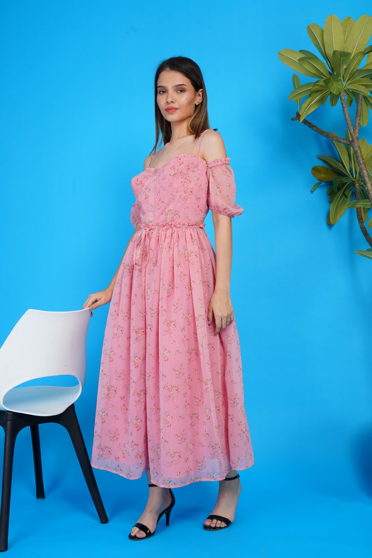 Rosaline Blossom Whisper Maxi Dress