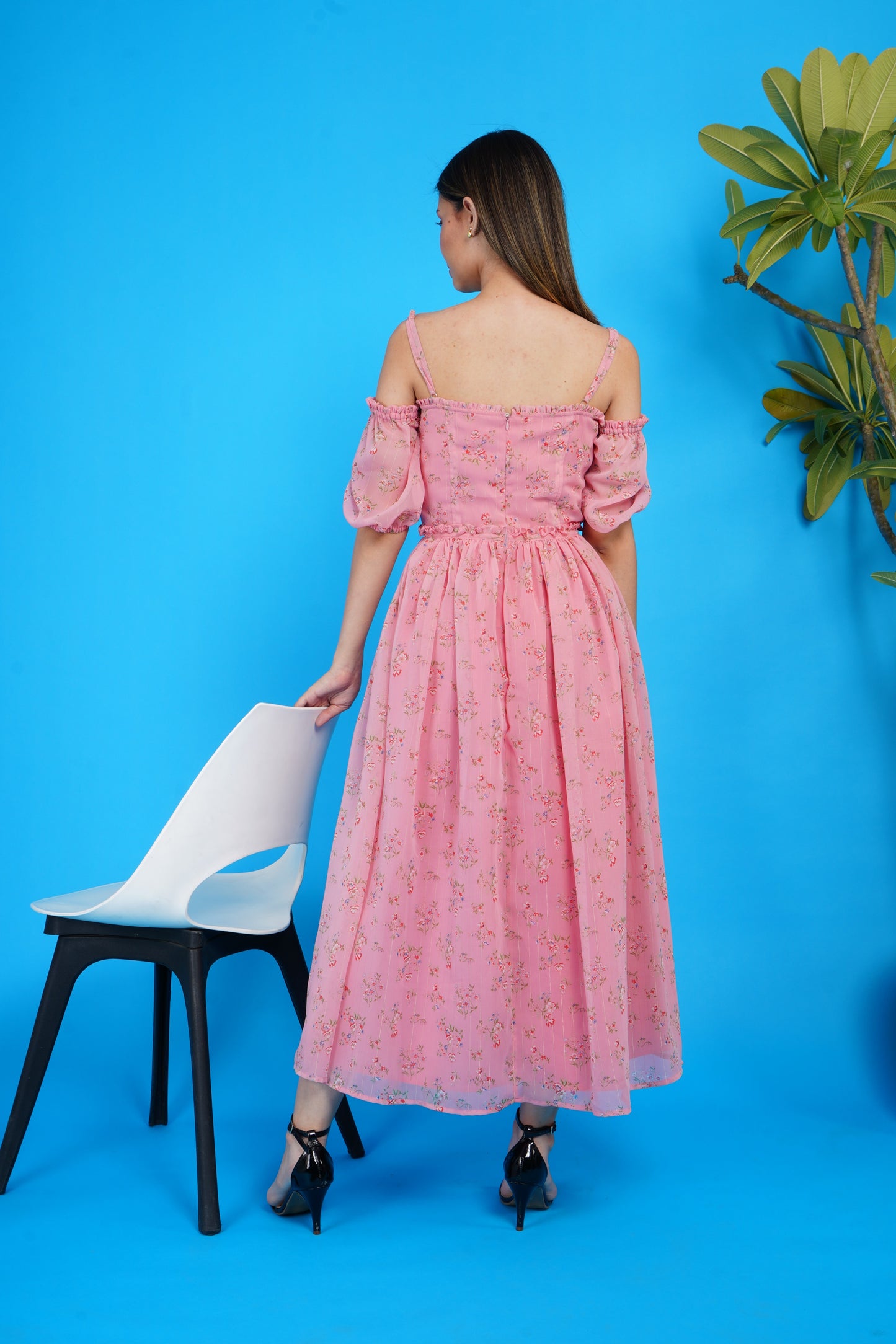 Rosaline Blossom Whisper Maxi Dress