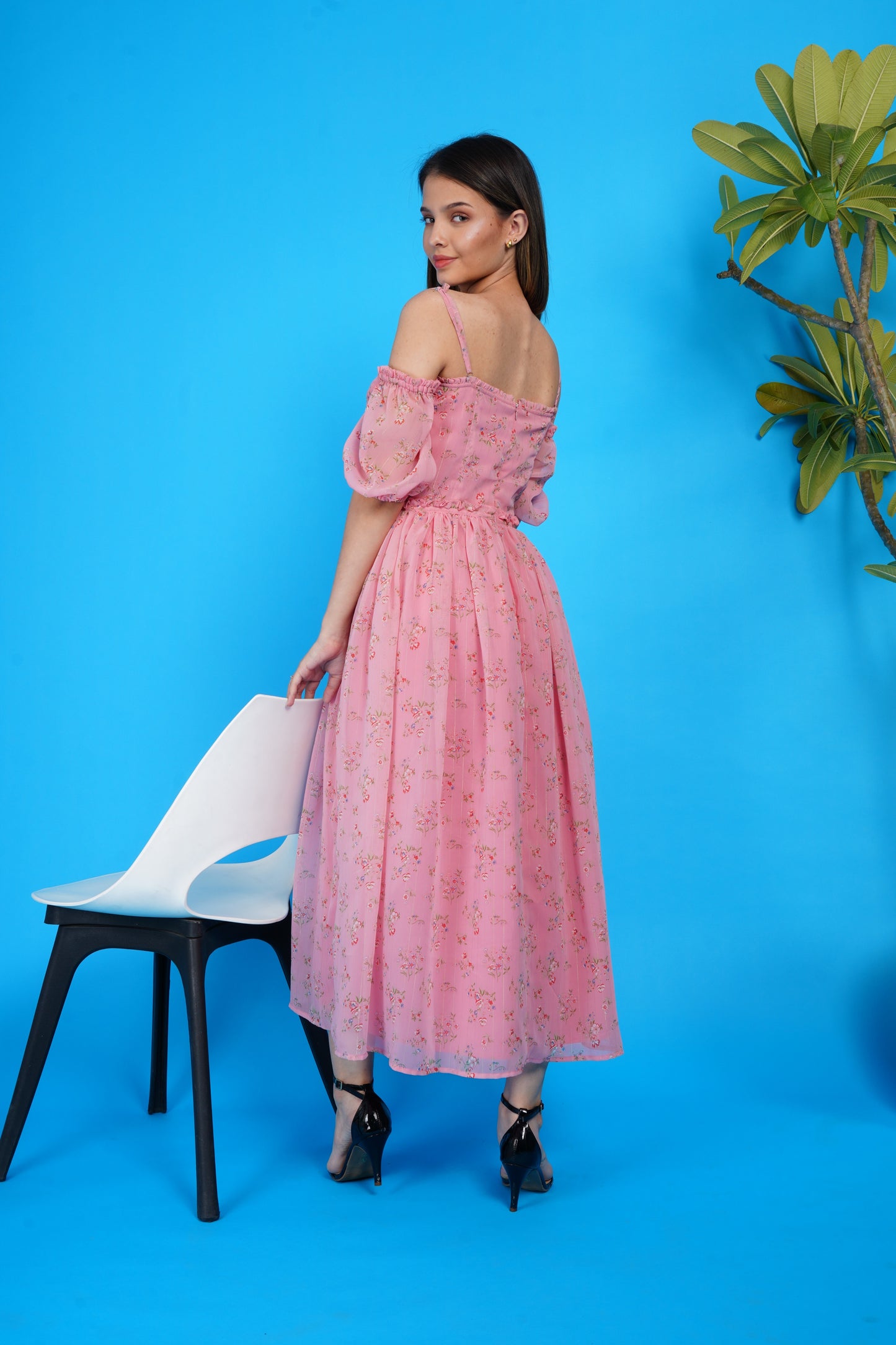 Rosaline Blossom Whisper Maxi Dress