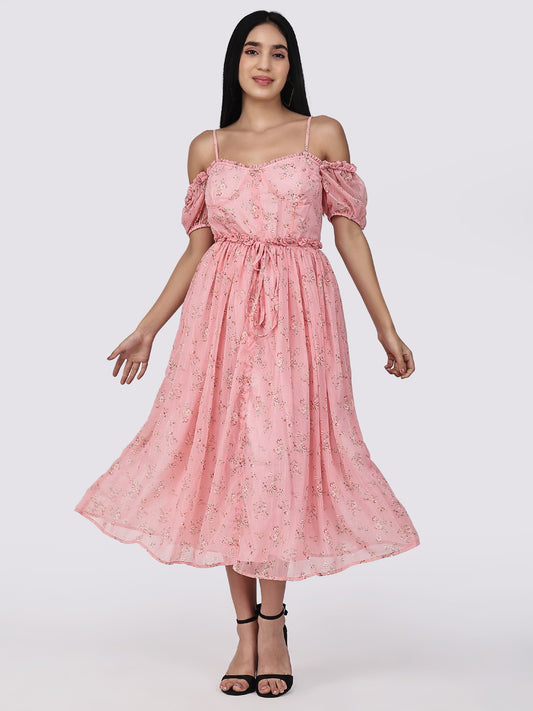 Rosaline Blossom Whisper Maxi Dress