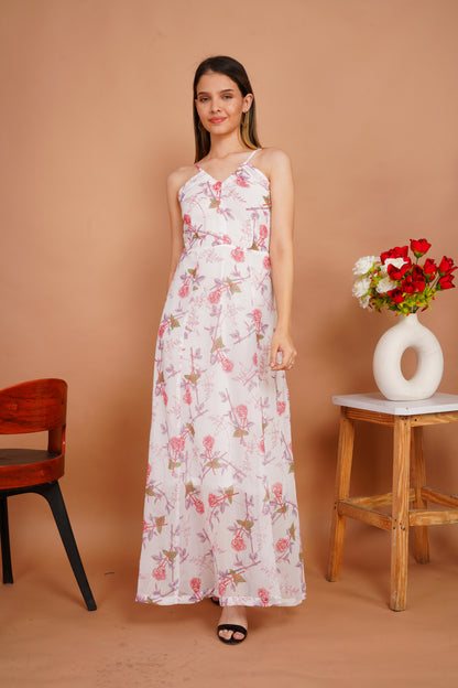 Summer Bloom  Maxi Dress