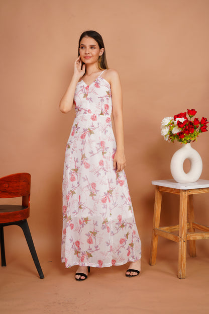 Summer Bloom  Maxi Dress